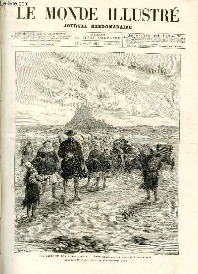 LE MONDE ILLUSTRE N1057 Les ftes du Mont-Saint-Michel