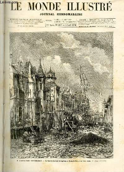 LE MONDE ILLUSTRE N1097 A l'Exposition Universelle
