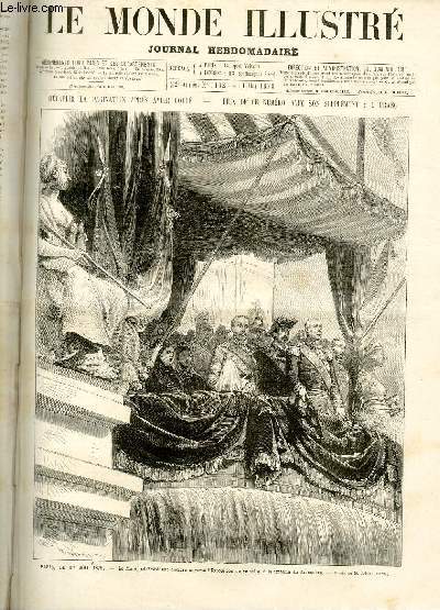 LE MONDE ILLUSTRE N1102 Paris, le 1er Mai 1878