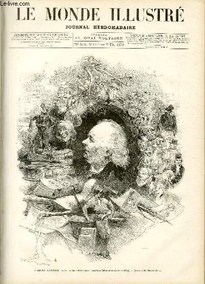 LE MONDE ILLUSTRE N1143 Honor Daumier, notre ancien collaborateur