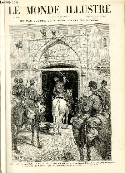LE MONDE ILLUSTRE N1286 - Occupation de kairouan - le 26 octobre 1881 - 