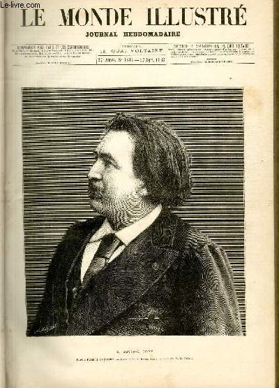 LE MONDE ILLUSTRE N1348 M. Gustave Dor