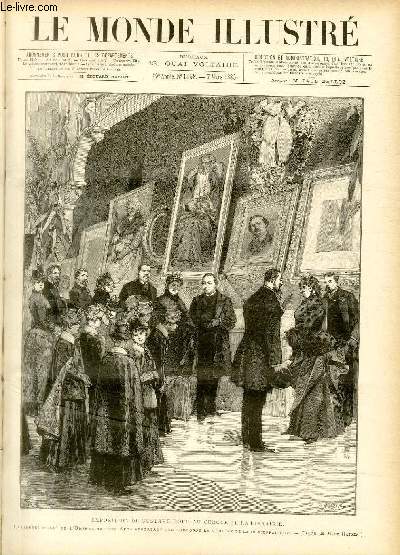 LE MONDE ILLUSTRE N°1458 Exposition de Gustave Doré au cercle de la librairie