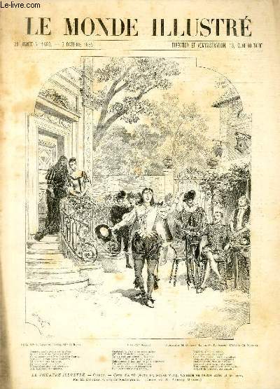 LE MONDE ILLUSTRE N1488 Le thatre illustr