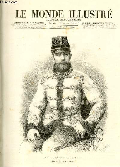 LE MONDE ILLUSTRE N1663 Le prince Rodolphe, d'Autriche-Hongrie