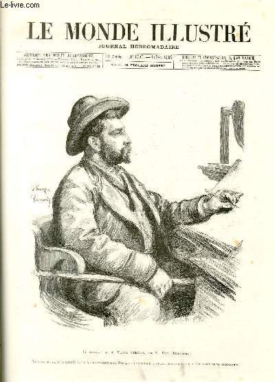 LE MONDE ILLUSTRE N1707 Le portrait de M. Daniel Vierge