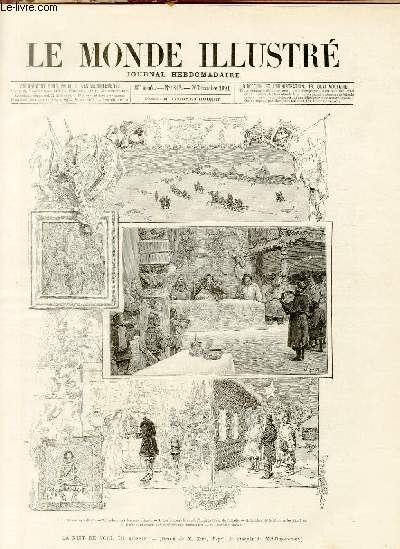 LE MONDE ILLUSTRE N1813 La nuit de Nol en Russie