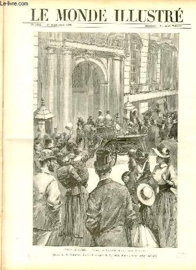 LE MONDE ILLUSTRE N1851 Ftes de Gnes