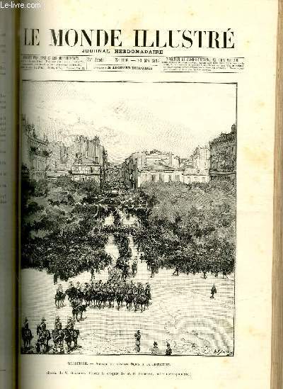 LE MONDE ILLUSTRE N1886 - Marseille - Arrive du gnral Dodds  la prfecture.