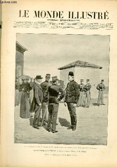 LE MONDE ILLUSTRE N2090 La frontire de Macdoine