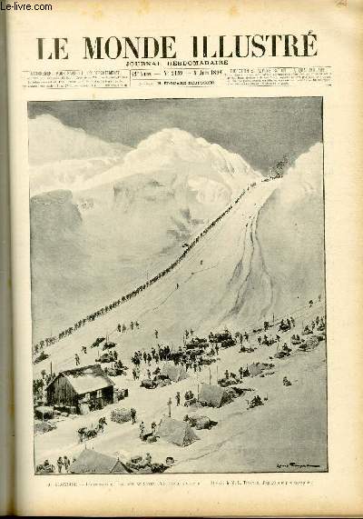 LE MONDE ILLUSTRE N2149 A Klondike