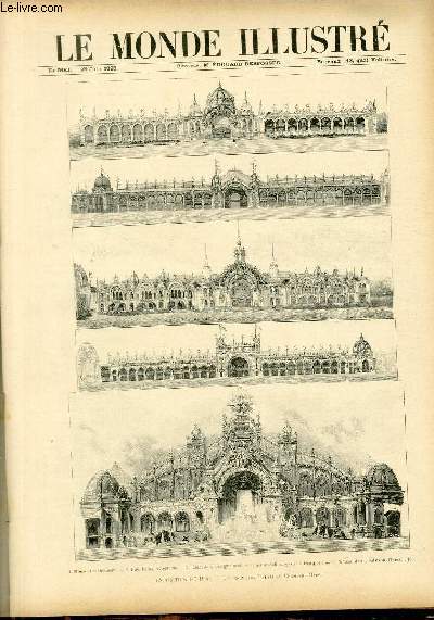 LE MONDE ILLUSTRE N2152 Exposition de 1900