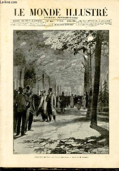 LE MONDE ILLUSTRE N°2251 Exposition de 1900