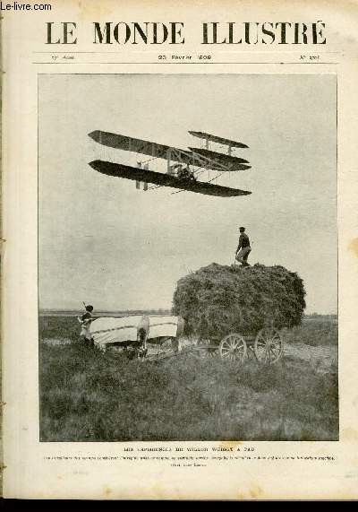 LE MONDE ILLUSTRE N2708 Les expriences de Wilbur Wright  Pau