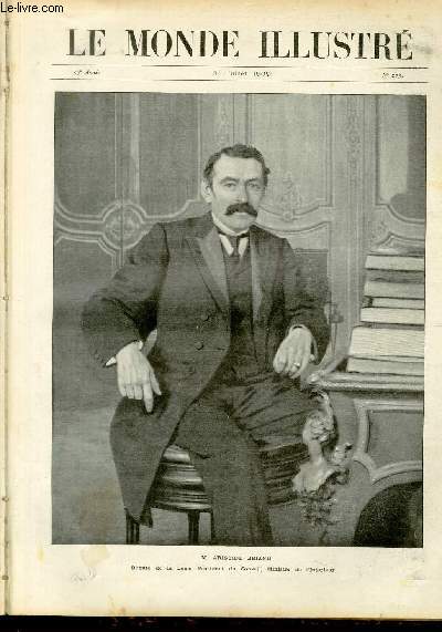 LE MONDE ILLUSTRE N2731 M. Aristide Briand, dput de la Loire, Prsident du Conseil, Ministre de l'Intrieur