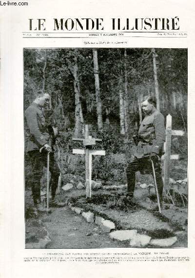 LE MONDE ILLUSTRE N3176 - Les mulets de mitrailleurs passent par les chemins les plus difficiles.