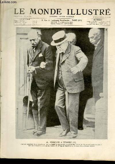 LE MONDE ILLUSTRE N 3990 Le roi d'Angleterre et ses fils - OUVRAGE INCOMPLET.