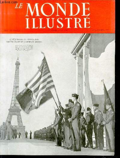 LE MONDE ILLUSTRE N 4430 Le plerinage en France des reprsentants de l'American Legion