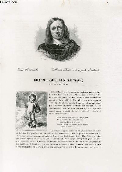 Biographie d'Erasme Quellyn 