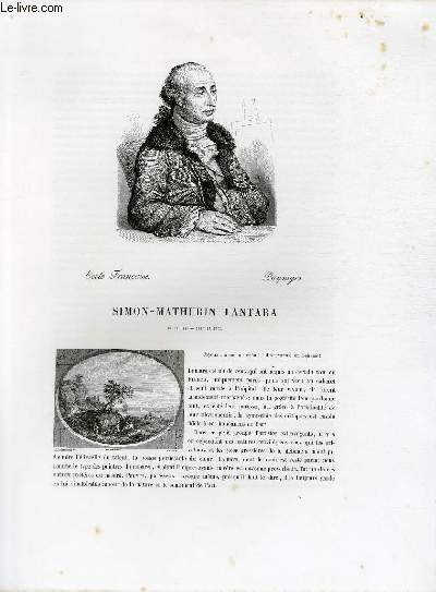 Biographie de Simon-Mathurin Lantara (1745-1778) ; Ecole Française ; Paysage ; Extrait du Tome 12 de l'Histoire des peintres de toutes les écoles.