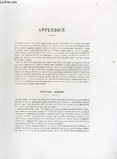 Appendice ; Extrait du Tome 13 de l'Histoire des peintres de toutes les coles.