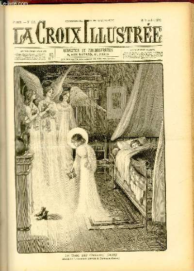 LA CROIX ILLUSTREE N 105 - Troisime anne - Le Nol des enfants sages (dessin de G. Cazenove, gravure de Navellier-Marie).