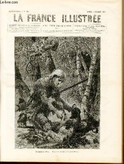 LA FRANCE ILLUSTREE N 157 - La mort du chien d'aprs le tableau de M. John David.