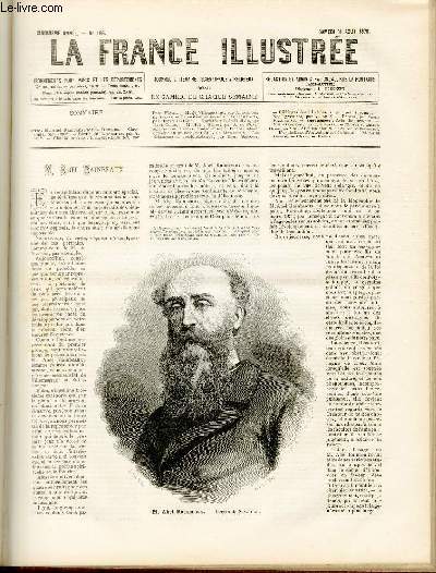 LA FRANCE ILLUSTREE N 196 - M.Abel Rainbeaux, dessin de Mathieu.