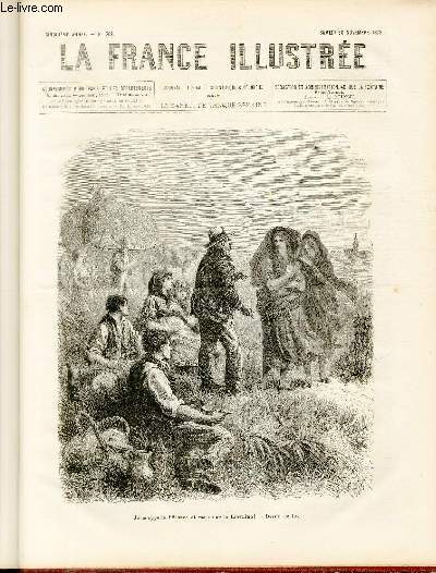 LA FRANCE ILLUSTREE N 209 - Je m'appelle l'Alsace et ma soeur la Lorraine !, dessin de Lix.