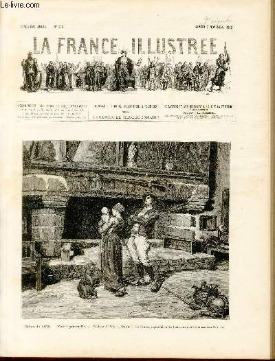 LA FRANCE ILLUSTREE N 210 - Salon de 1878 - Fiert parternelle, tableau de Ward, dessin de Le Cost.