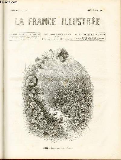 LA FRANCE ILLUSTREE N 242 - l't, composition et dessin de Edmond.