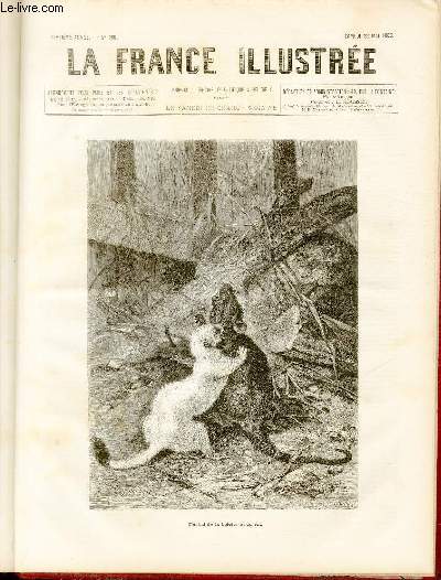 LA FRANCE ILLUSTREE N 286 - Combat de la belette et du rat.