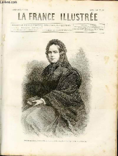 LA FRANCE ILLUSTREE N 398 Madame Bucheron