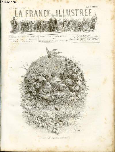 LA FRANCE ILLUSTREE N 401 Adieux au nid, composition et dessin d'Edward