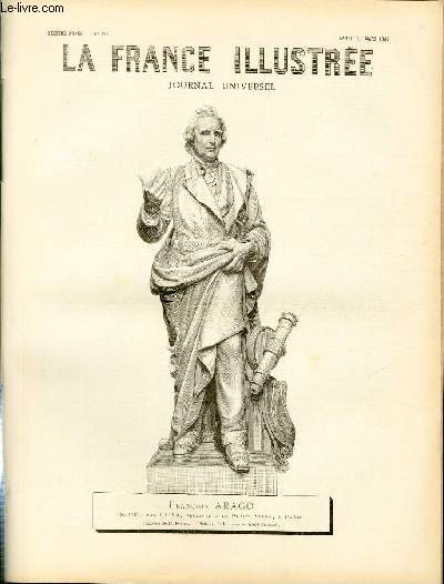 LA FRANCE ILLUSTREE N 748 Franois Arago - Statue par Oliva, destine  la place Arago,  Paris