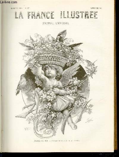 LA FRANCE ILLUSTREE N 857 Fleurs de mai - Composition et dessin de M. Thade