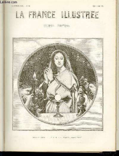 LA FRANCE ILLUSTREE N 861 Muse du Louvre - La vierge  l'hostie, d'aprs Ingres