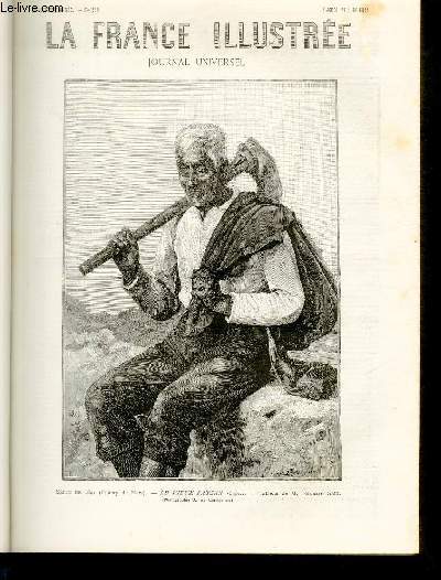 LA FRANCE ILLUSTREE N 865 - Salon de 1891 (Champ de Mars) - Le vieux paysan (Capri) - Tableau de M. Edouard Sain.