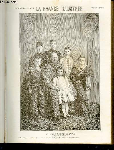 LA FRANCE ILLUSTREE N 873 - La famille impriale de Russie (photographie Bergamasco).