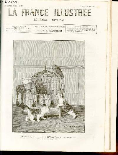 LA FRANCE ILLUSTREE N 888 Salon de 1891 (Champ de Mars) - Envahissement de domicile - Tableau de M. Louis Eugne Lambert.