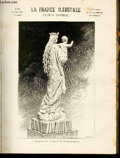 LA FRANCE ILLUSTREE N° 924 - Statue de N.-D. de France au Puy, pa - Afbeelding 1 van 1