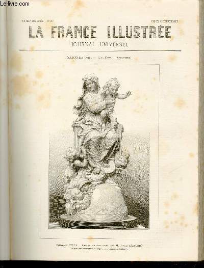 LA FRANCE ILLUSTREE N 941 - Regina Coeli, groupe en terre cuite, par M.Itasse (Adolphe).