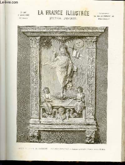 LA FRANCE ILLUSTREE N 957 Muse national de Florence - La rsurrection - Sculpture attribue  Andr Della Robbia.