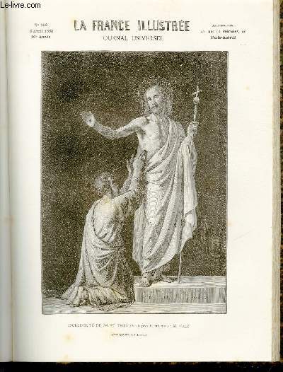 LA FRANCE ILLUSTREE N 958 Incrdulit de Saint Thomas, d'aprs le tableau de M. Vill.