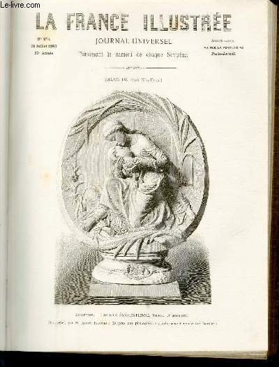 LA FRANCE ILLUSTREE N 974 Sculpture - Sainte Emrentienne, Vierge et martyre