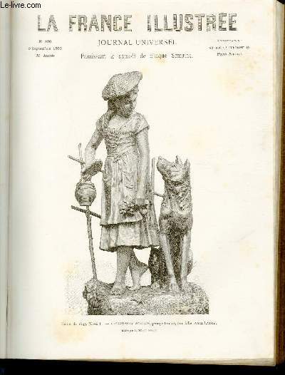 LA FRANCE ILLUSTREE N 980 Salon de 1893 (C.-E.) - Chaperon Rouge, groupe bronze, par Mlle Anna Latry.