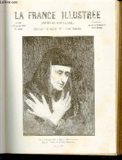 LA FRANCE ILLUSTREE N 988 Salon de 1893 (Ch. de M.) - Vnration - D'aprs le tableau de M. Louis Deschamps.