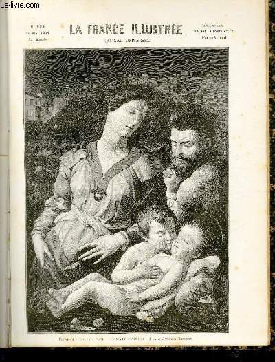 LA FRANCE ILLUSTREE N 1016 - Florence: Galerie Pitti, Sainte Famille, d'aprs Angiolo Bronzino.