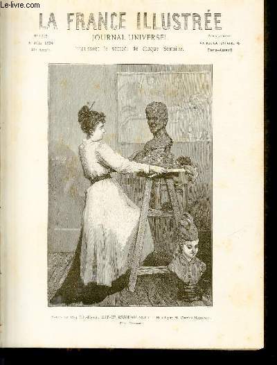 LA FRANCE ILLUSTREE N 1019 - Salon de 1894 (Ch. Elyses): est-ce ressemblant ?, Pastel par M.Charles Monginot.