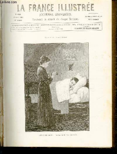 LA FRANCE ILLUSTREE N 1029 - Salon de 1894 (Champs-Elyses), l'huile de ricin, tableau de M.Jean Geoffroy.